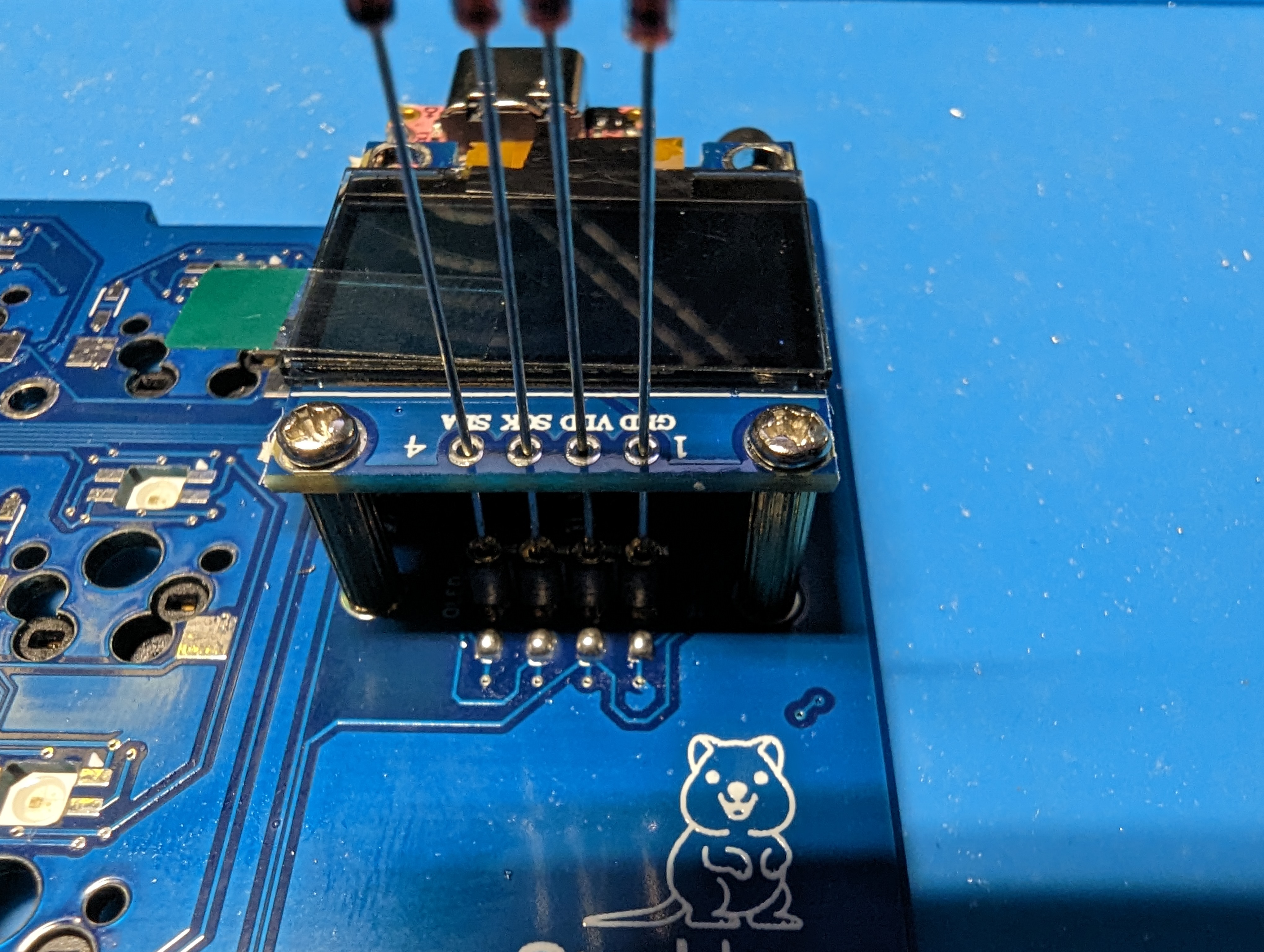 OLED screws tightened