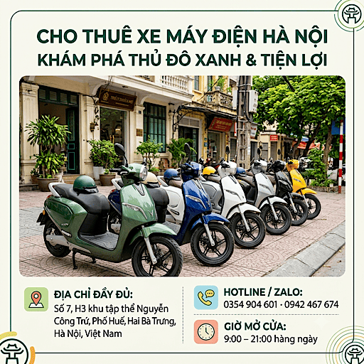 Xe máy điện thân thiện môi trường