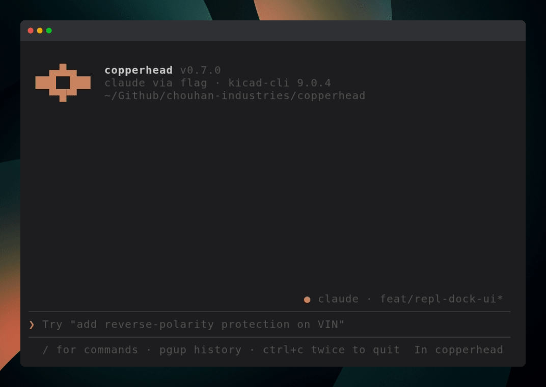 copperhead agent shell demo