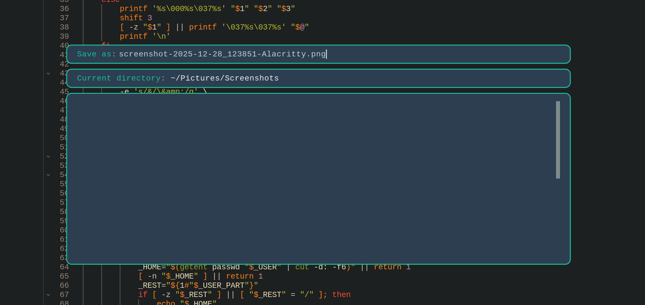 File Naming Screenshot