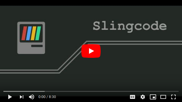 Slingcode video