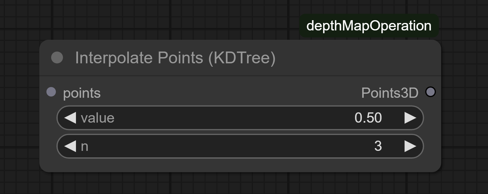 Interpolate Points (KDTree)