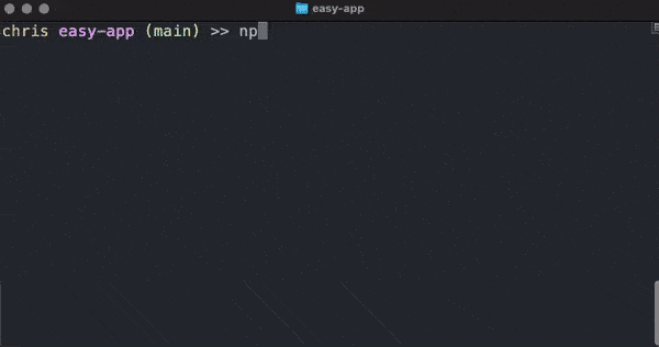 GitHub - chrimack/easy-app