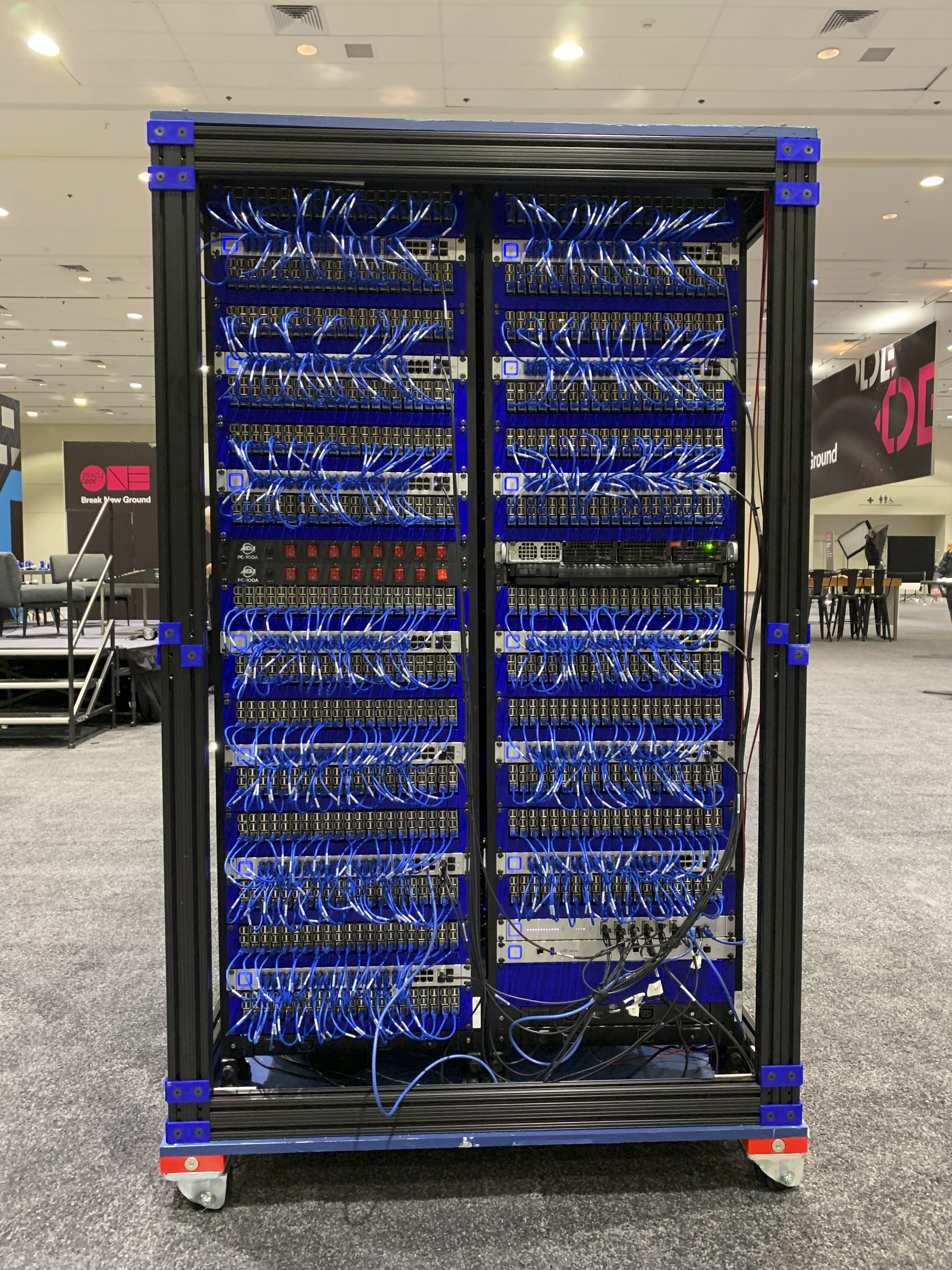 Raspberry Pi Super Computer at Open World 2019