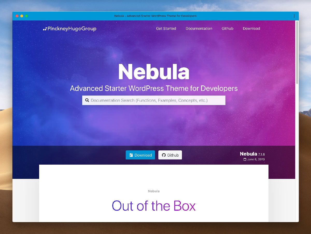 Nebula screenshot
