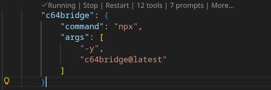 VS Code Started MCP server