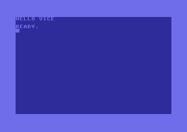 VICE backend switch example