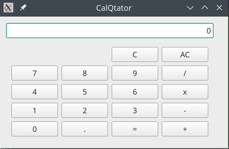 GitHub - chrisimcevoy/calqtator: A simple calculator built with Qt ...