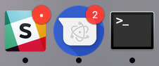 Android Messages Desktop notification badge in macOS