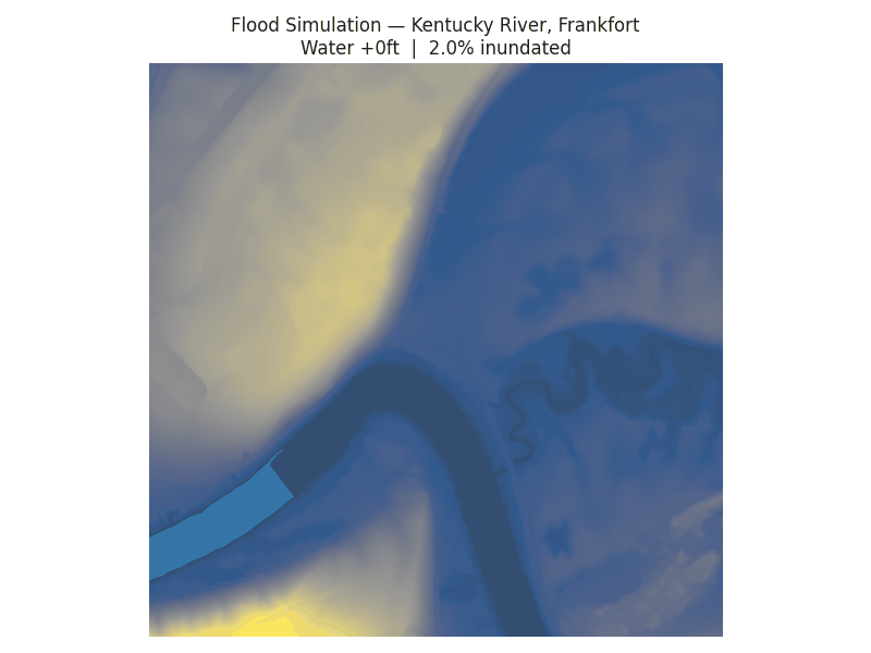Flood Simulation GIF