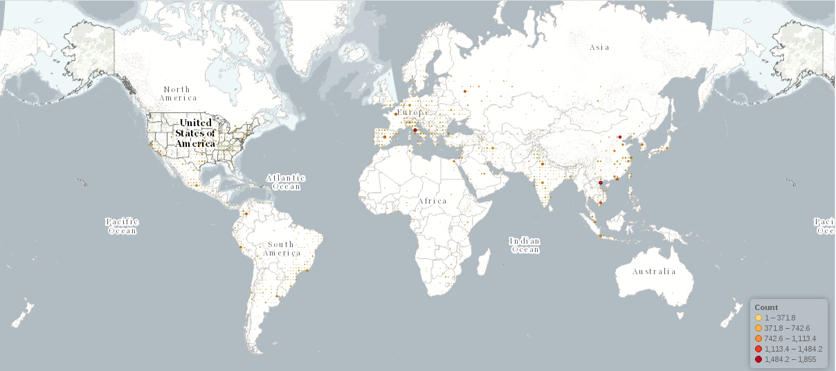 SpamScope Map