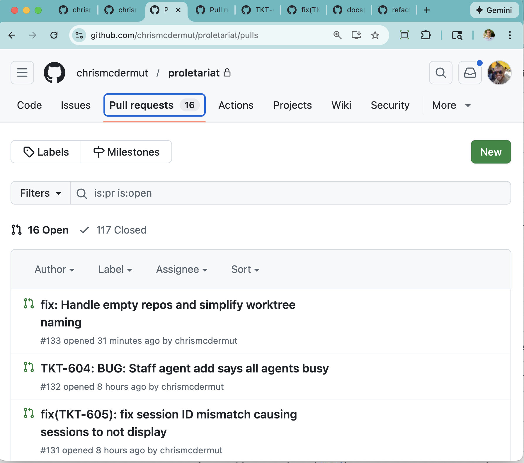GitHub Pull Requests