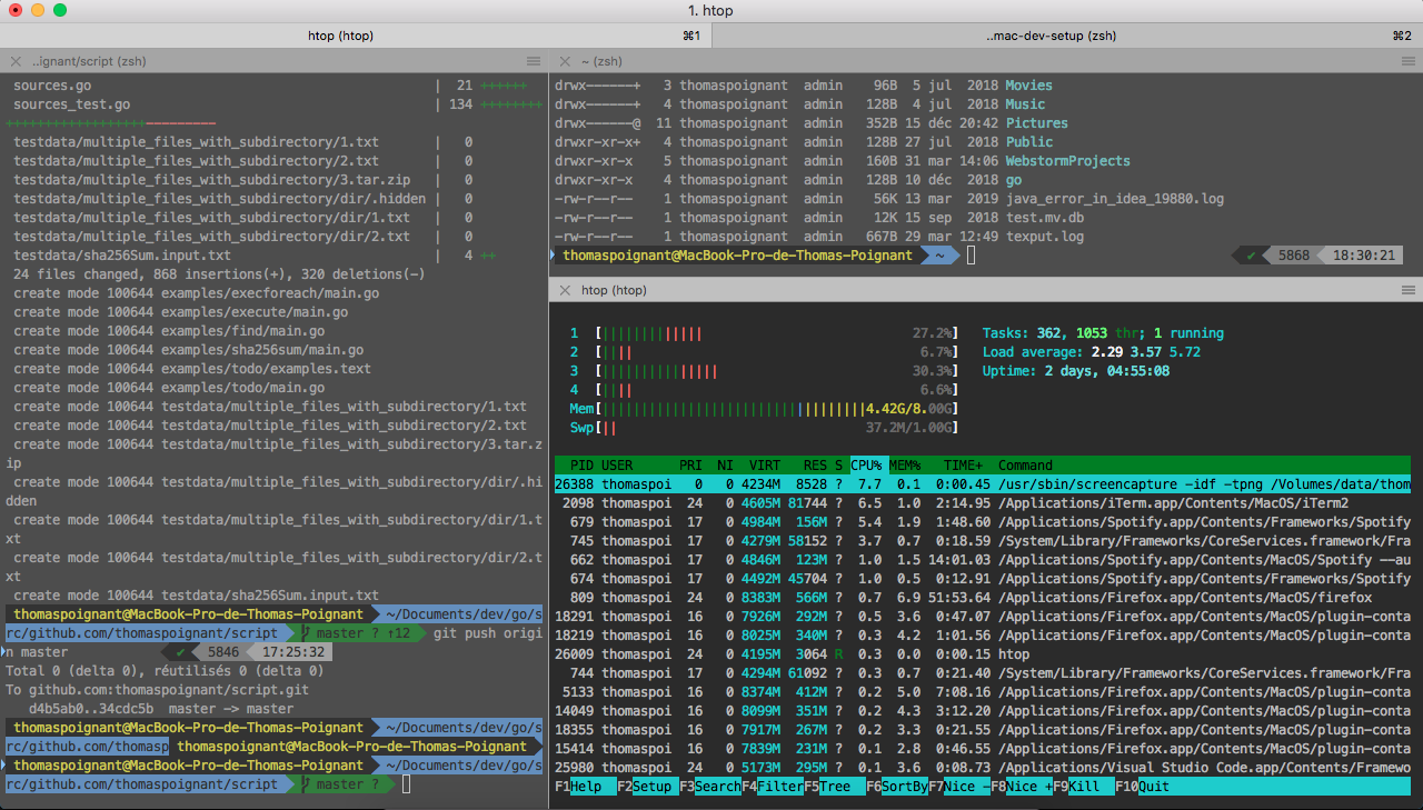 iTerm2 screenshot