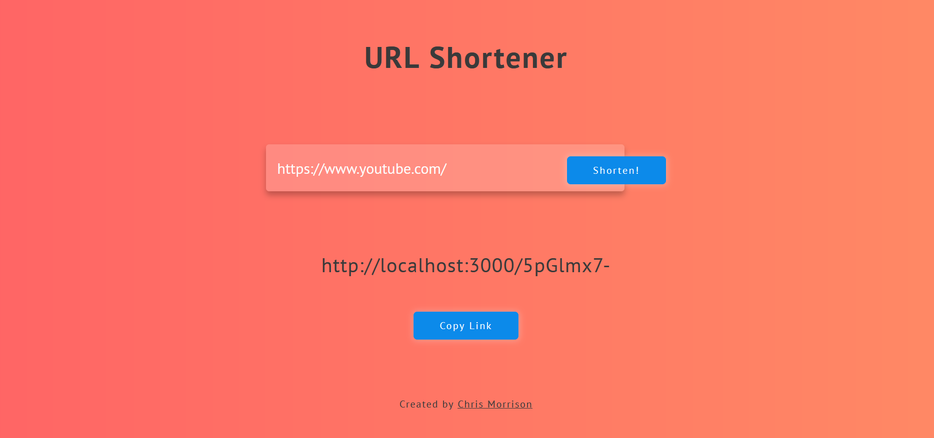 Url Shortener