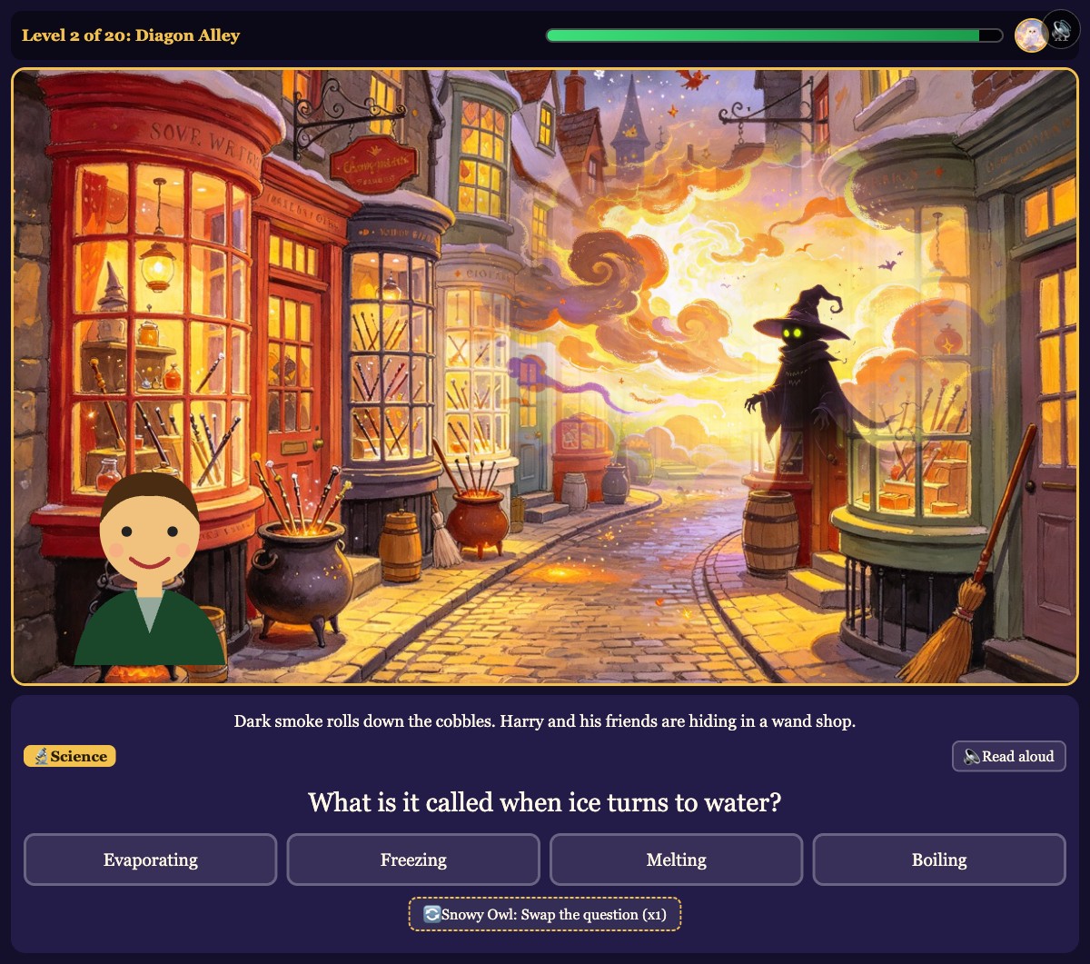 The Wizard's Challenge screenshot