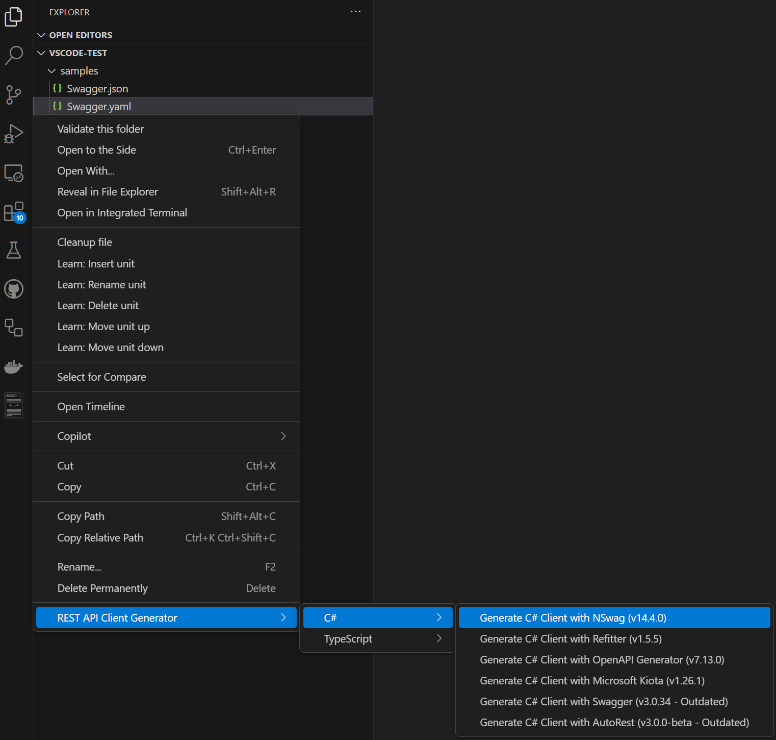 VS Code - C#