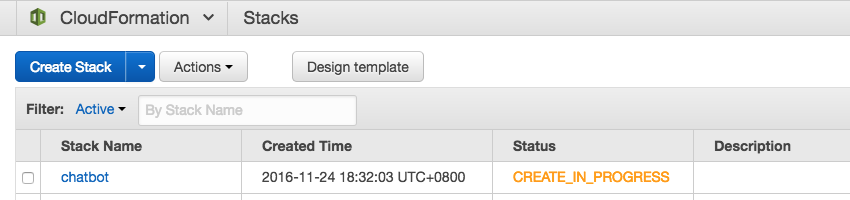 CloudFormation Creating