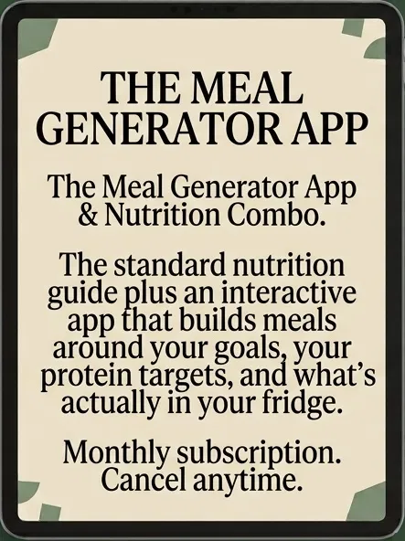 Meal Generator