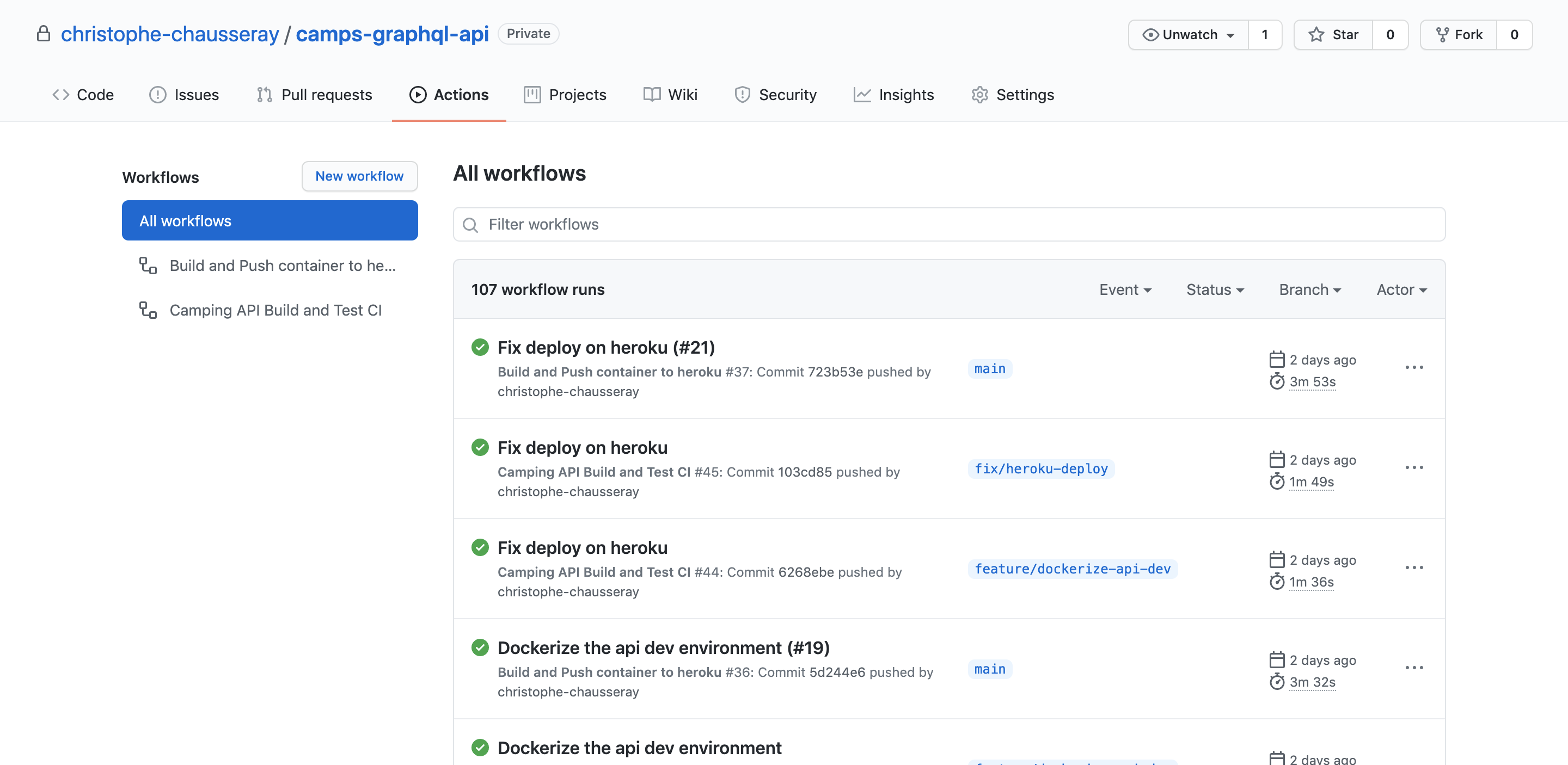 Github Actions