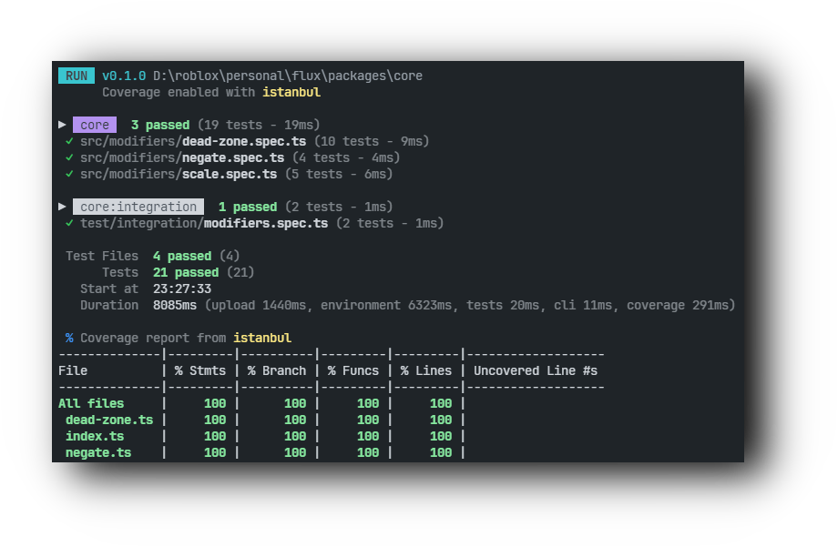 jest-roblox-cli output