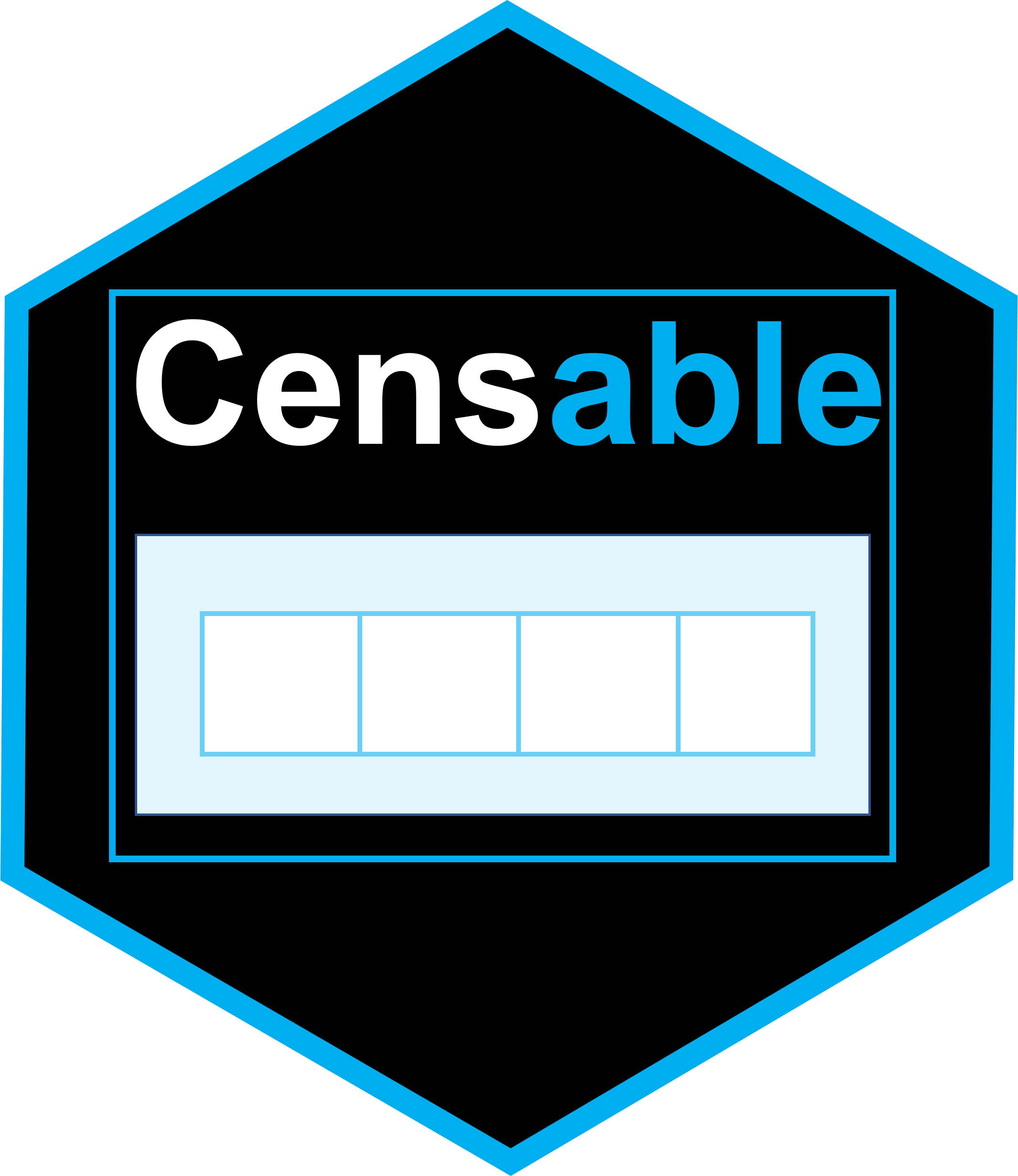 censable hex logo