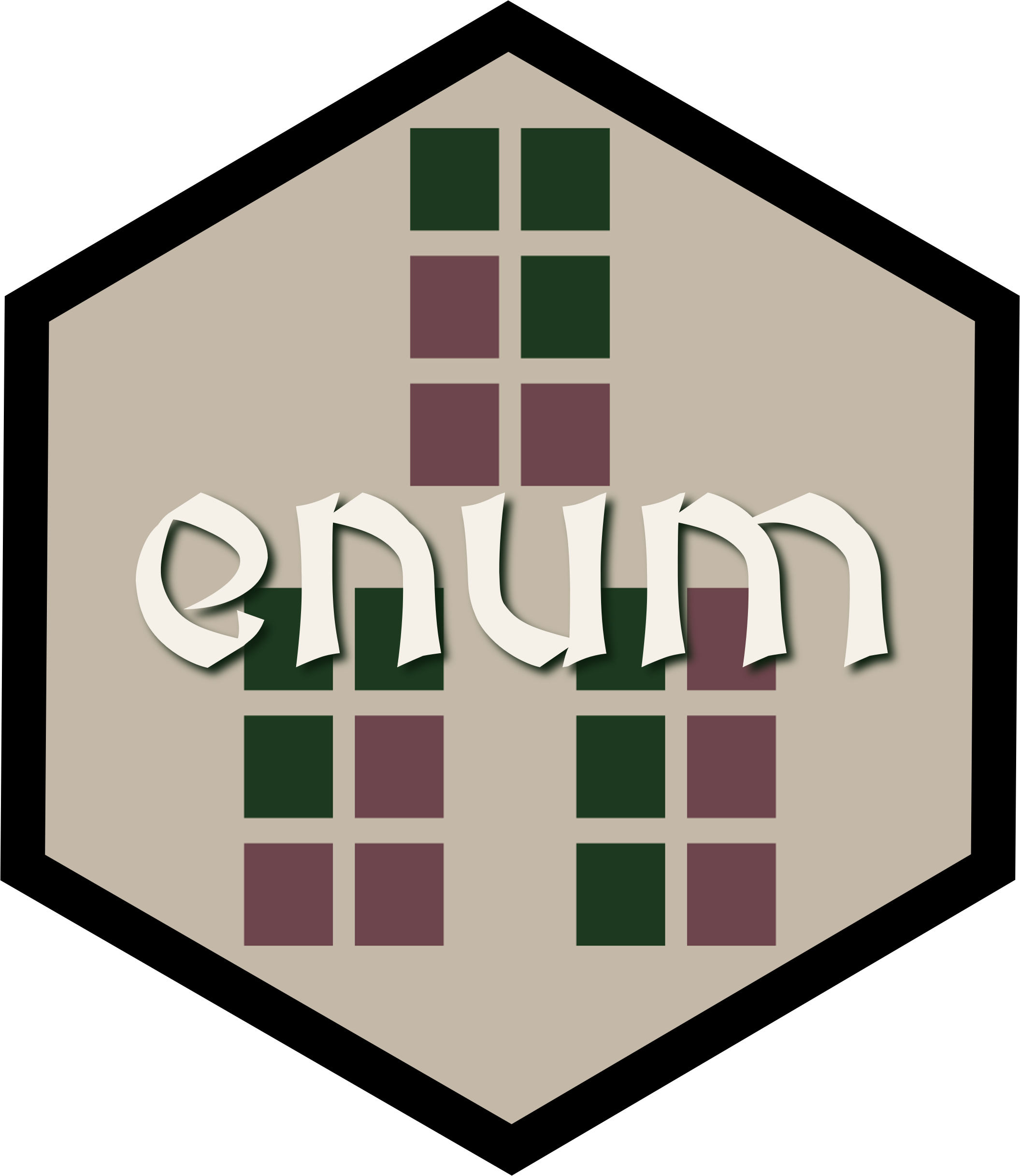 enum hex logo