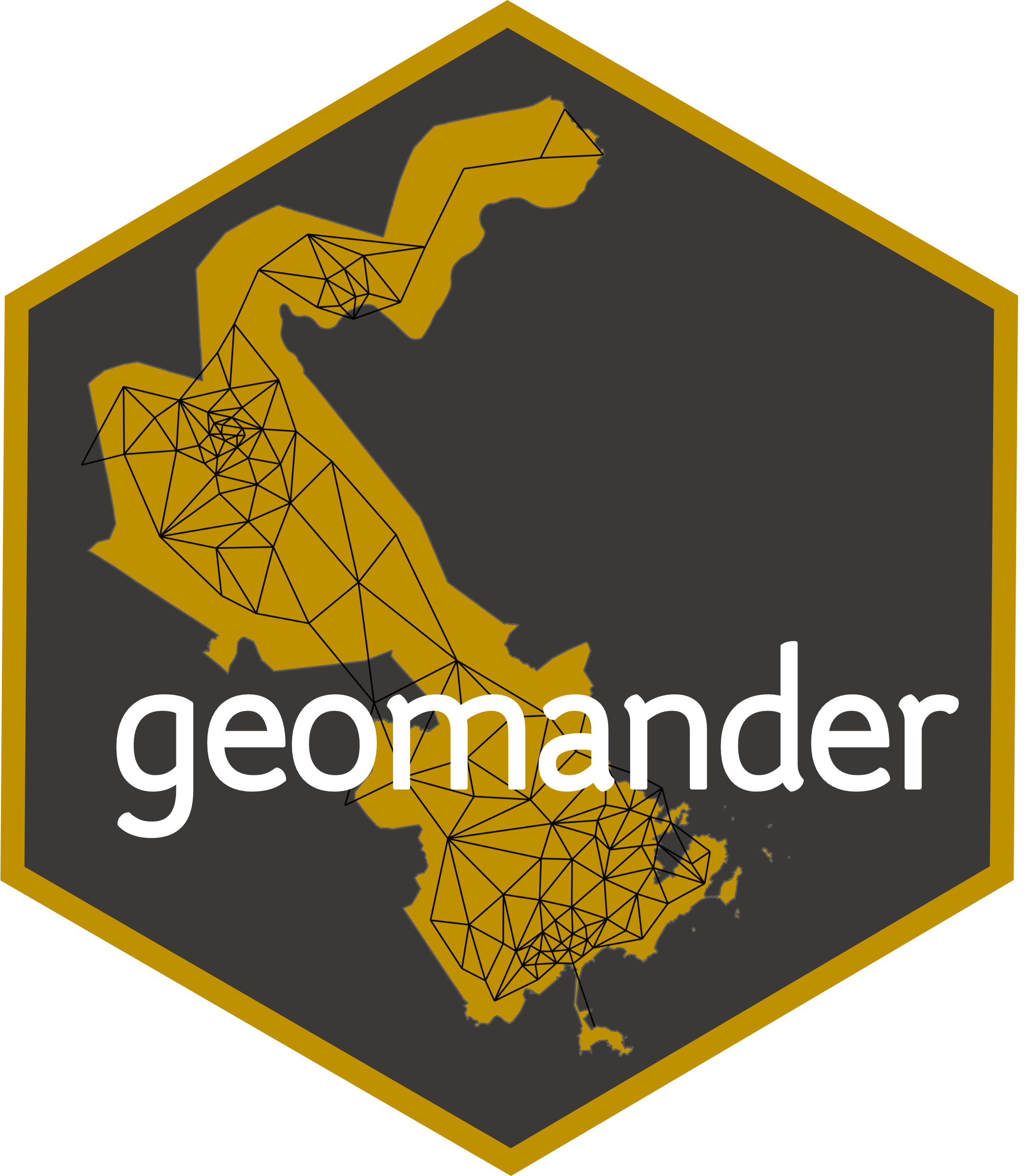 geomander hex logo