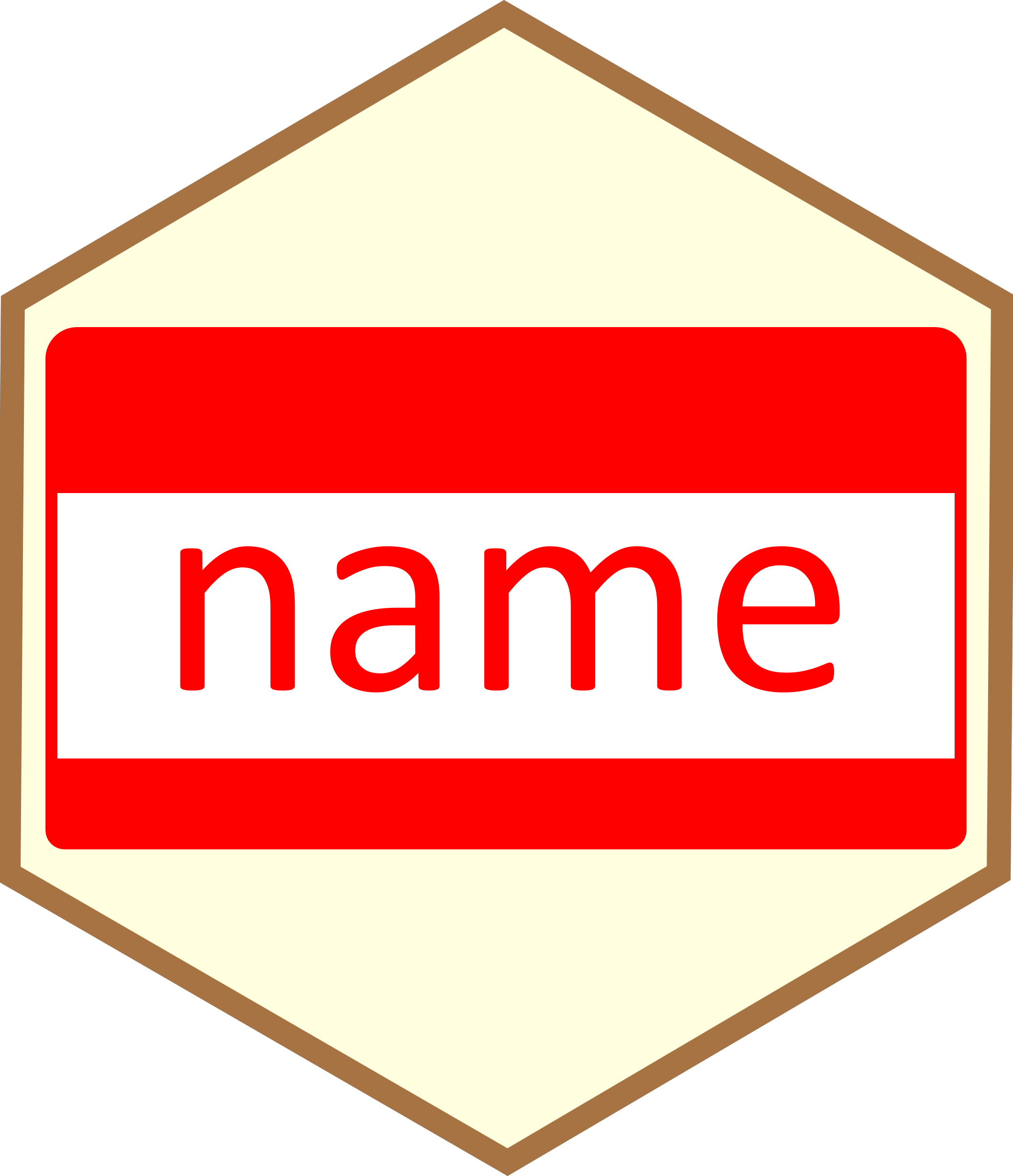 name hex logo