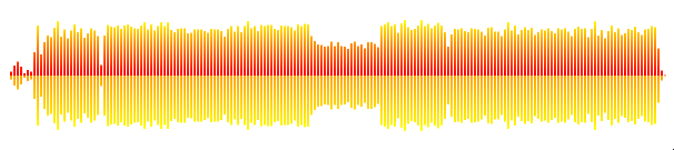 audio waveform visualizer output: waveform image