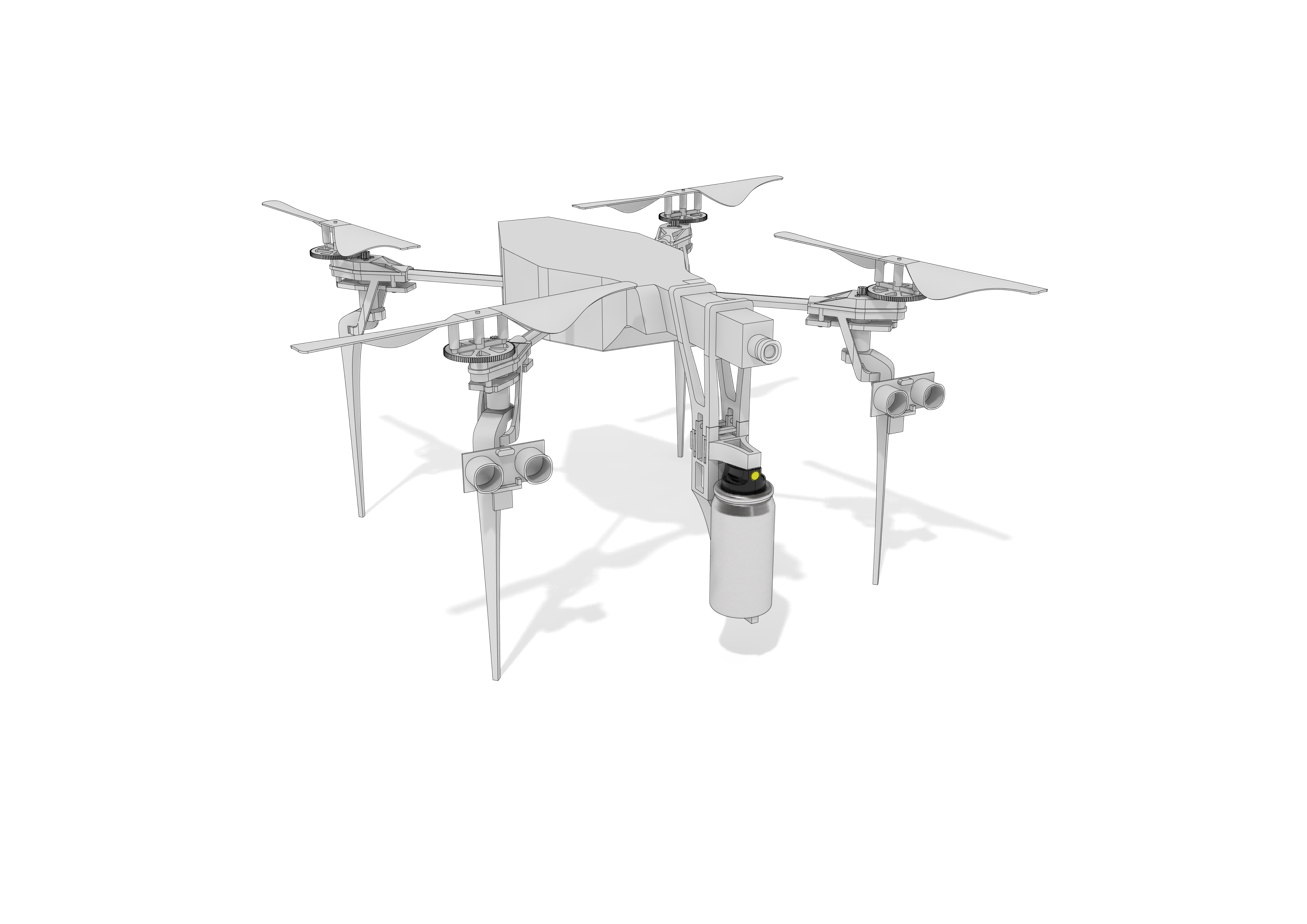 AR Graffiti Drone