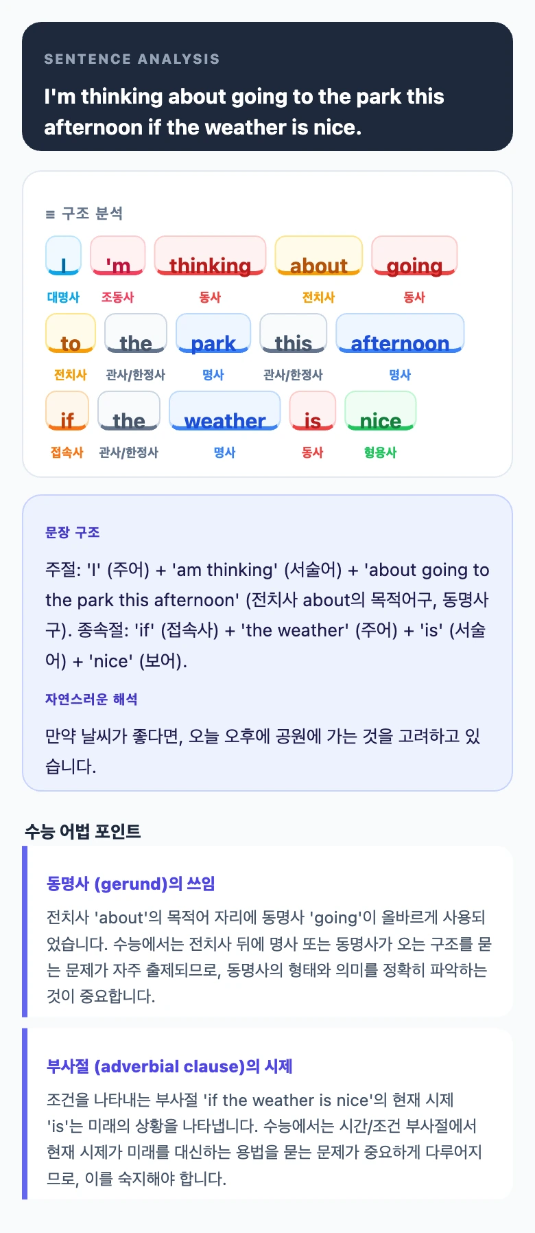핵심 주어 찾기 이미지