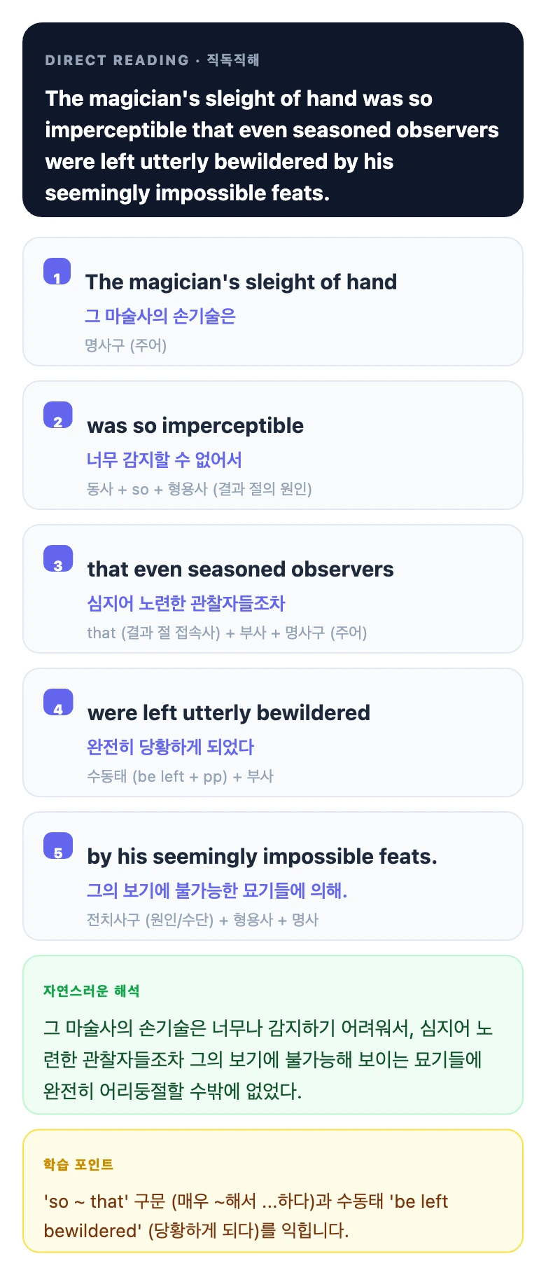 직독직해 가이드