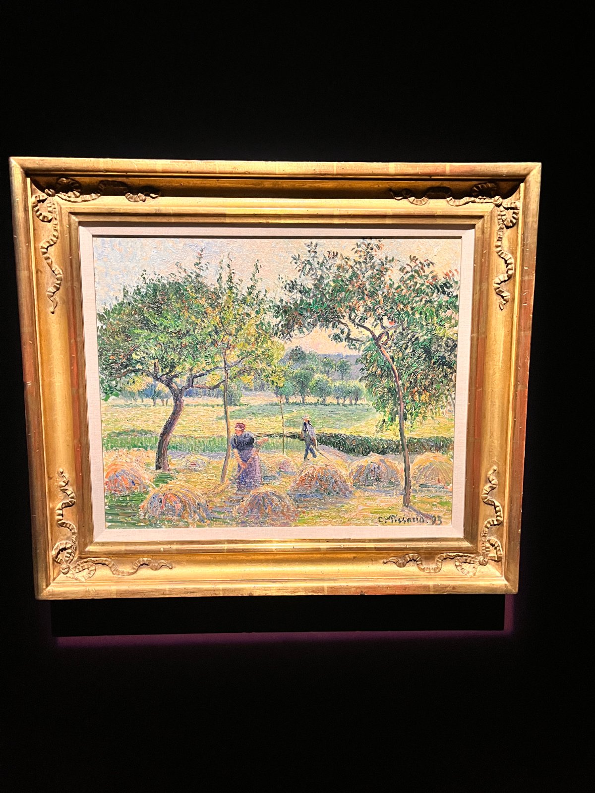 Masters of Impressionism 전시 입구