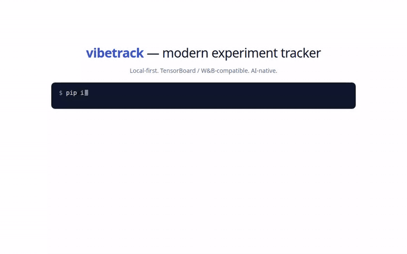 vibetrack showcase