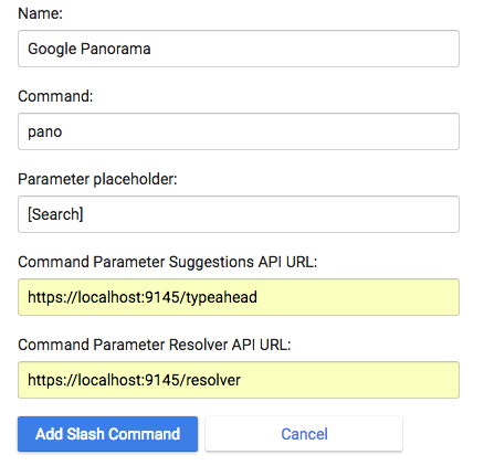 Mixmax slash command