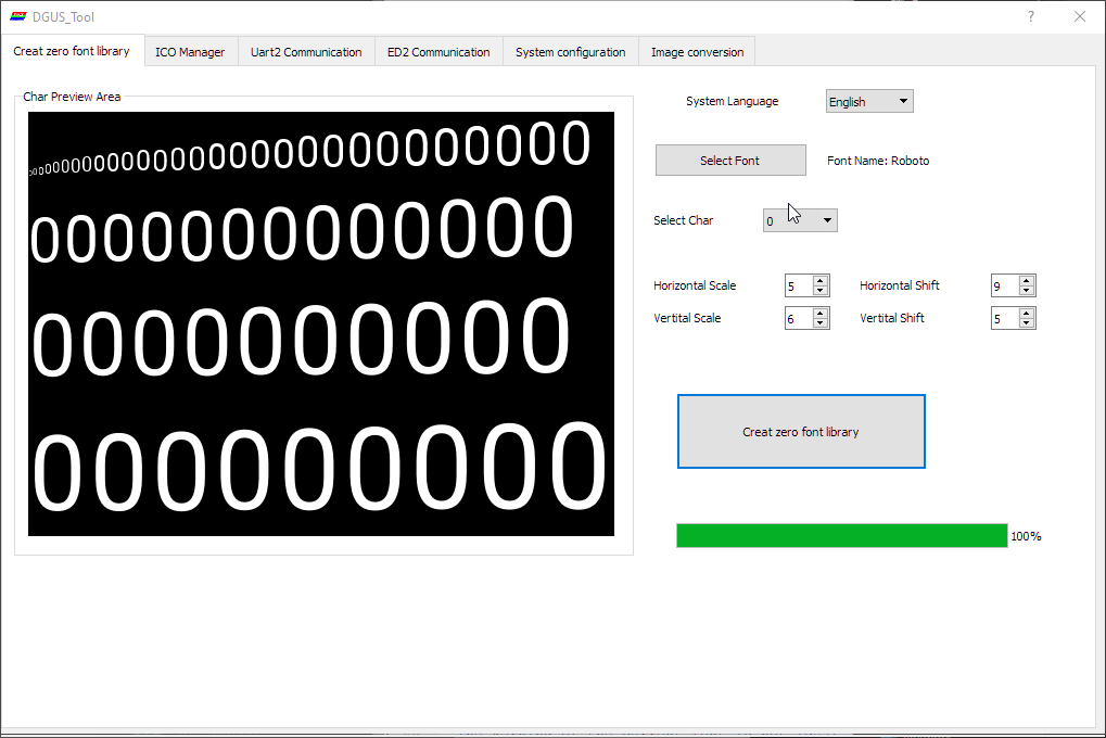 Font Settings