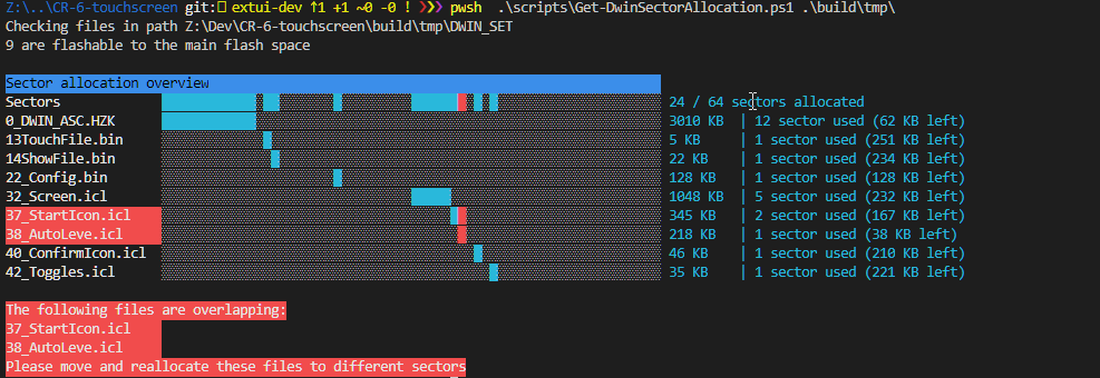 DWIN sector allocation check script