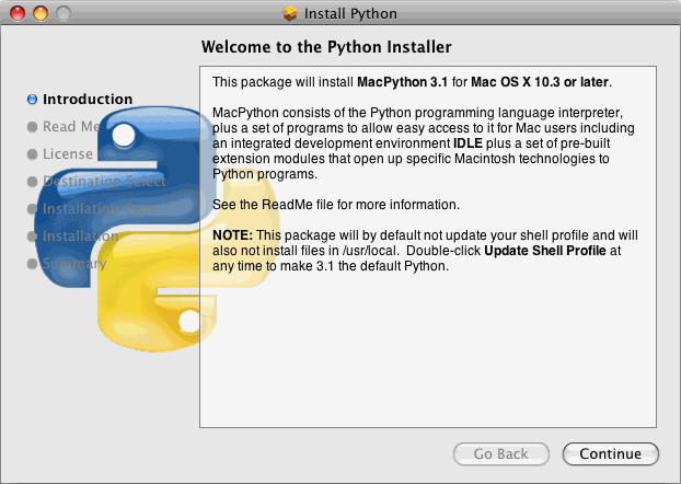 Installing Python - Dive Into Python 3
