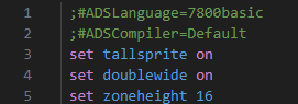 Language Definition Tags