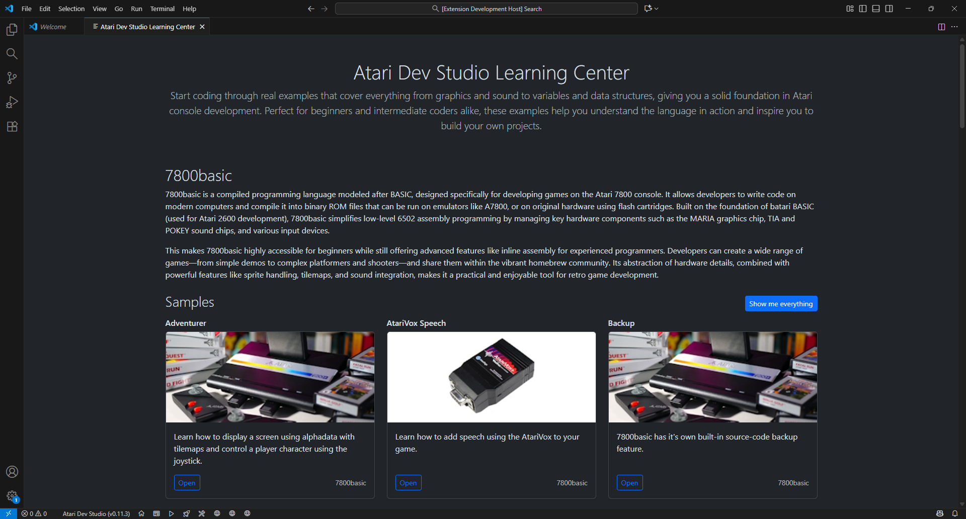 Learning Center