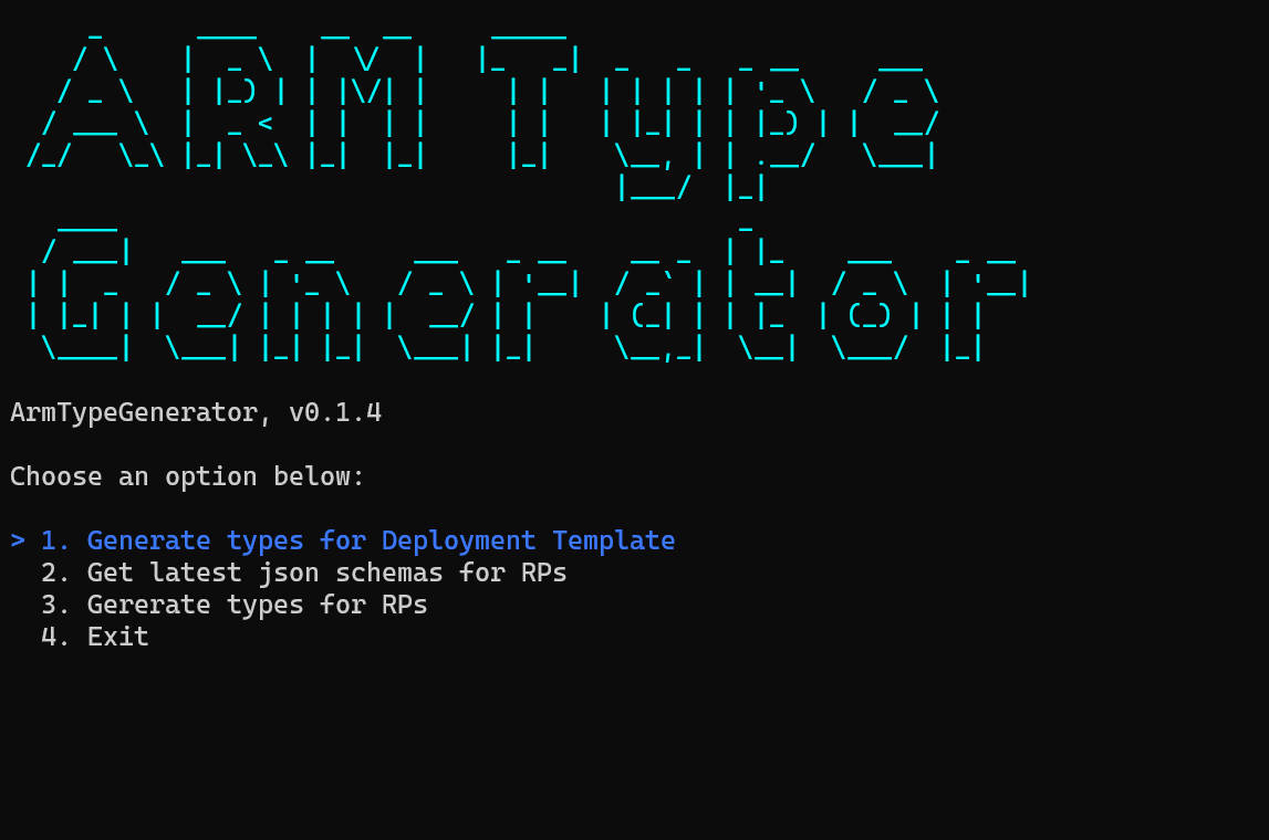 ArmTypeGenerator screenshot