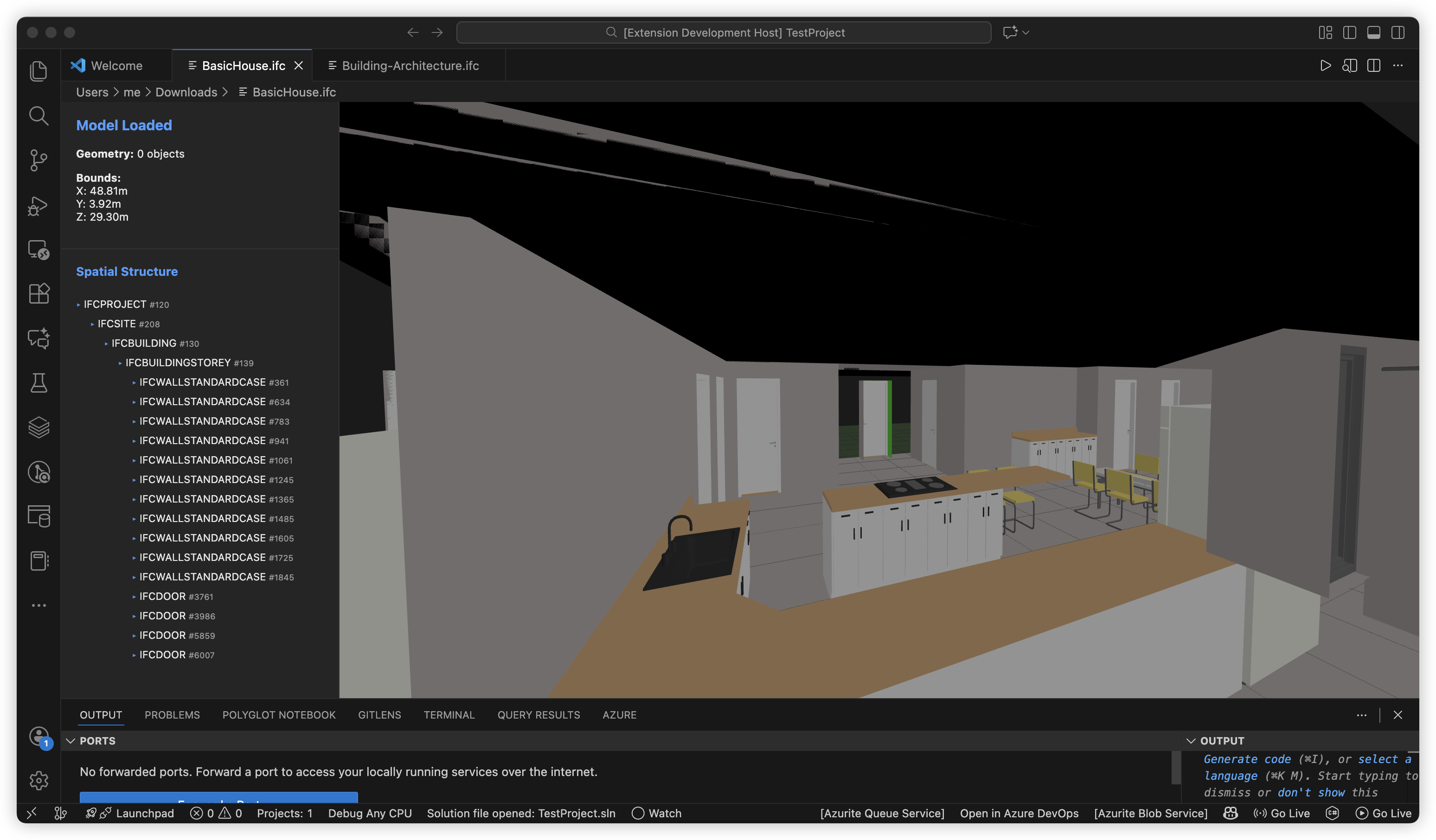 IFC Viewer Screenshot