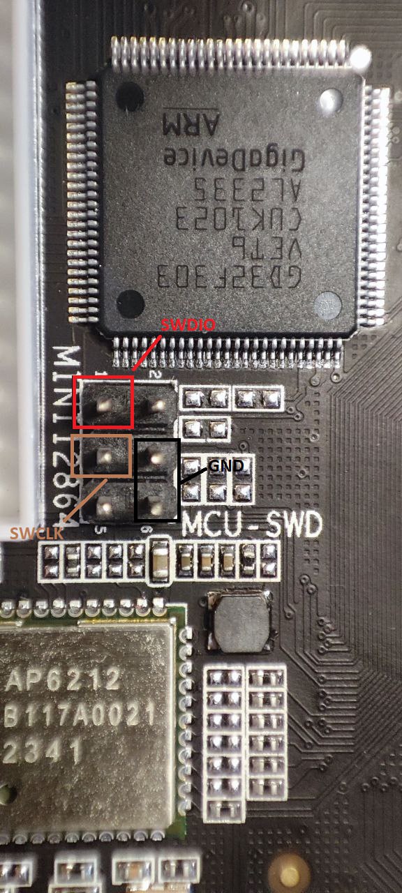 Select compiling options