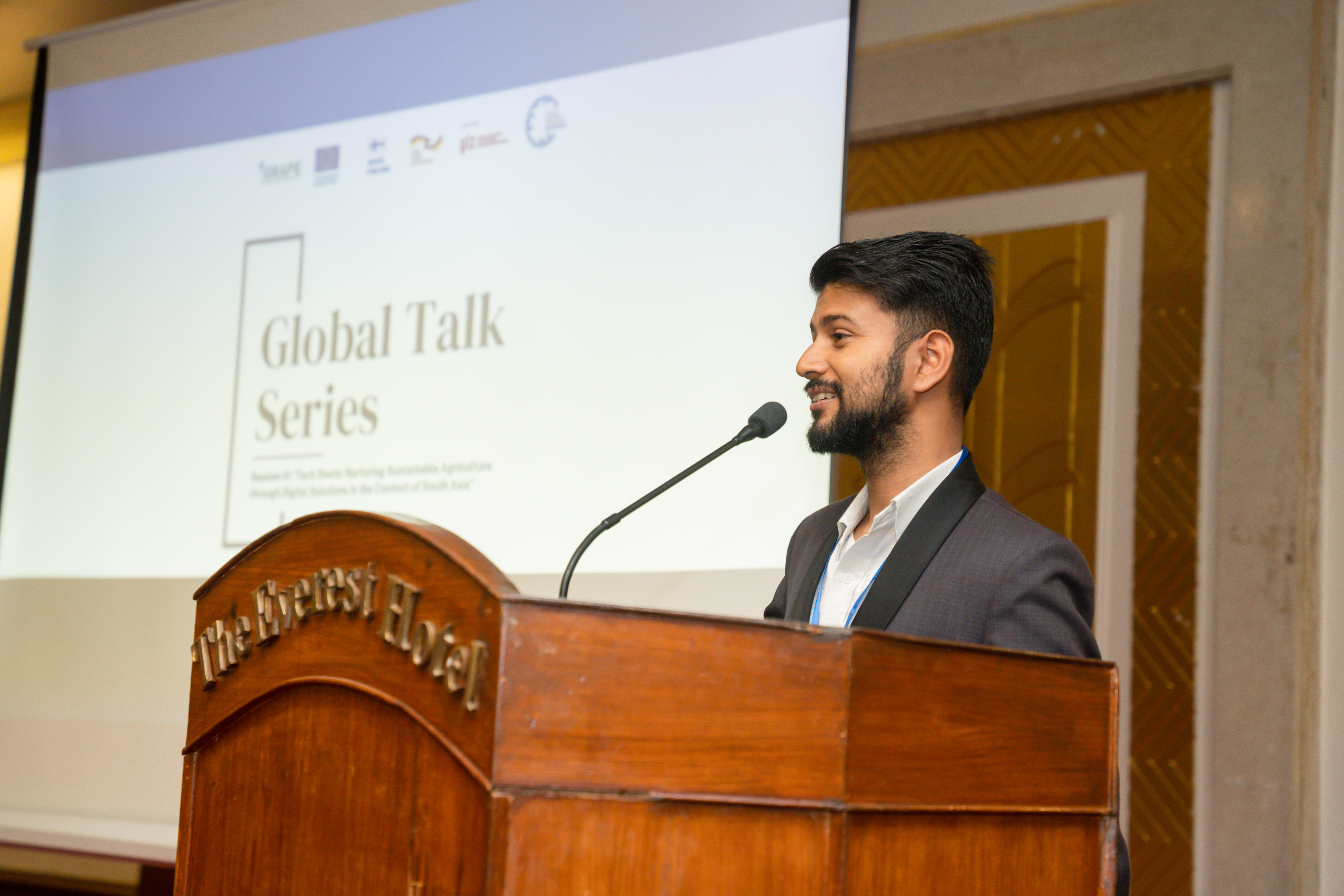 Riwaj at Global Talk Series Organized by Global Shapers Kathmandu Hub