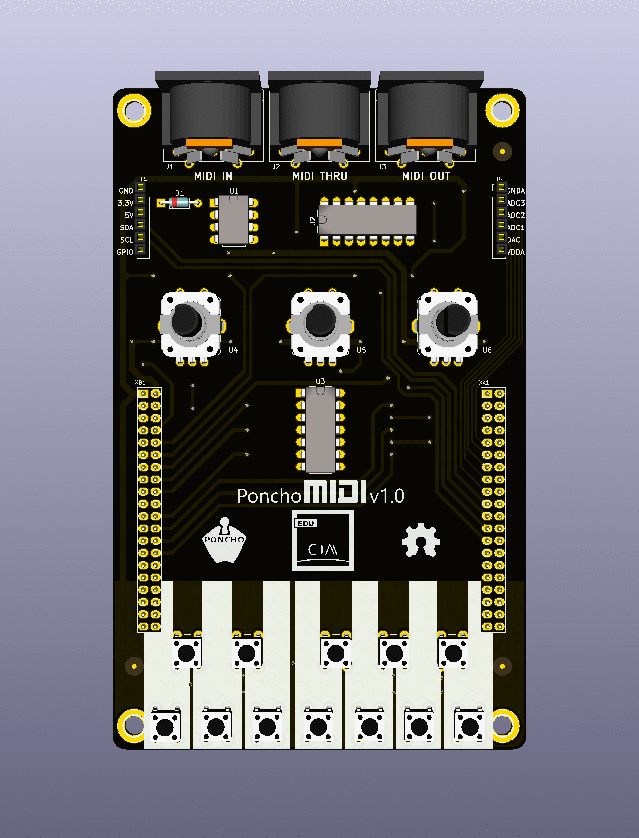Poncho MIDI, from the project README