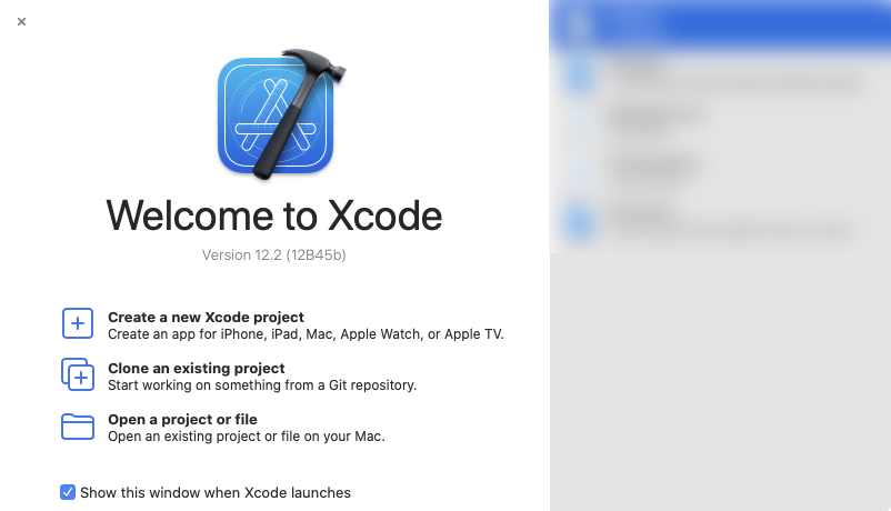 Xcode's Splash Screen