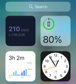 Scriptable iOS widget