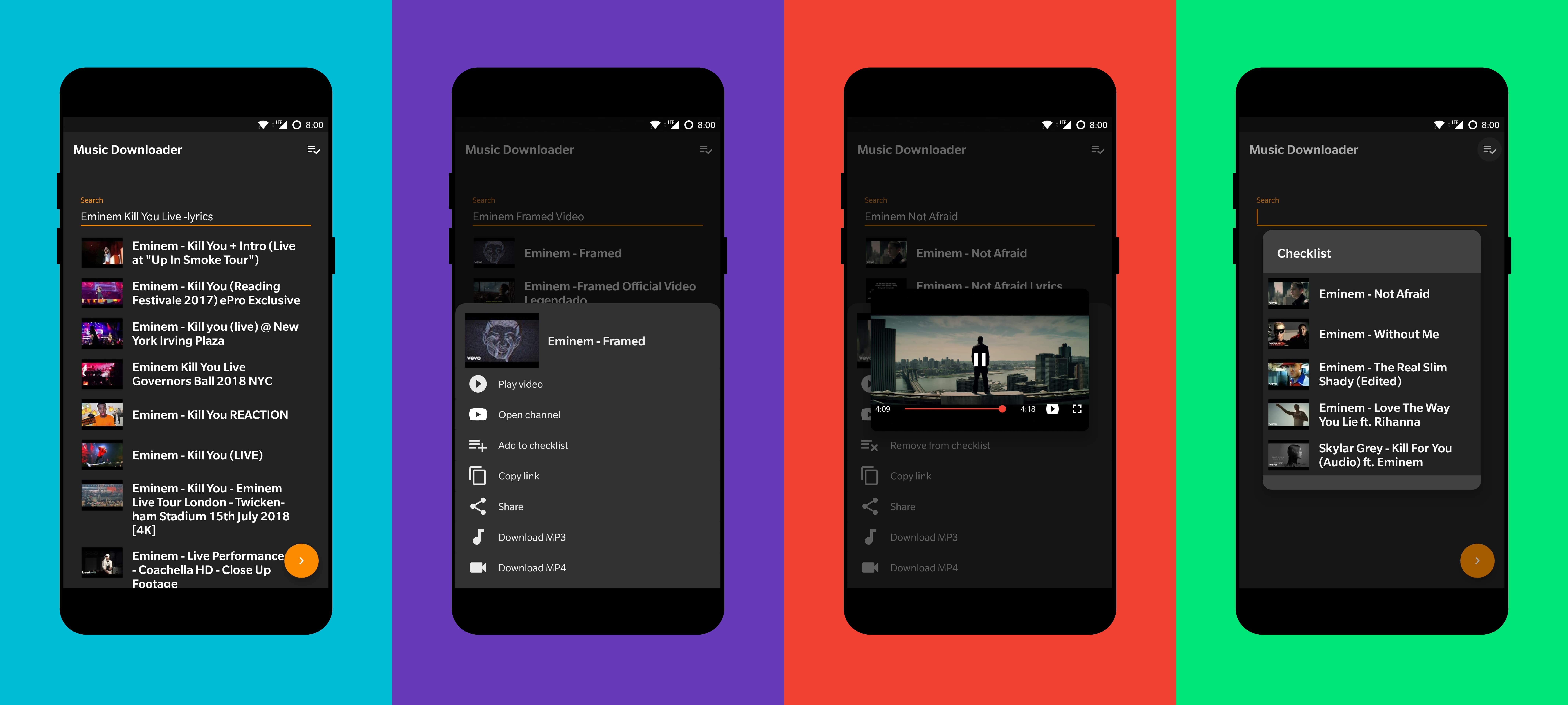 Musicdownloader Material Design Youtube Mp3 Mp4 Downloader Musicdownloader