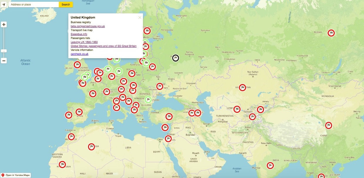 Osintmap