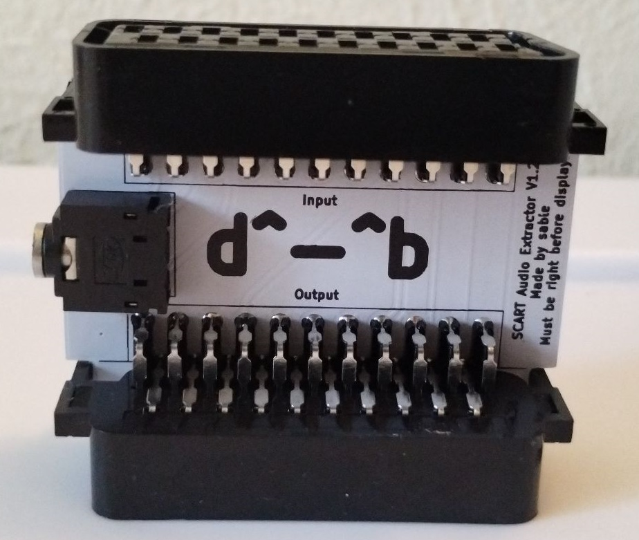 SCARTAudioExtractor, from the project README